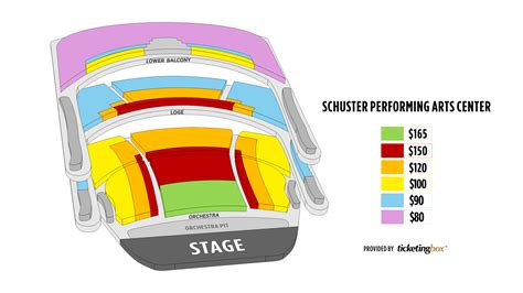 Dayton Schuster Performing Arts Center Seating Chart