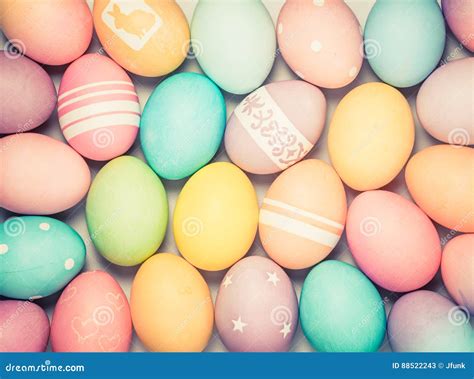 Easter Eggs Background stock image. Image of antique - 88522243