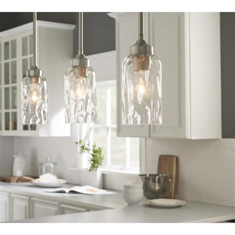 Product Image 3 | Glass cylinder pendant light, Kitchen lighting ...