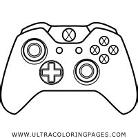xbox coloring pages printable in 2021 coloring pages free printable - xbox one controller sketch ...