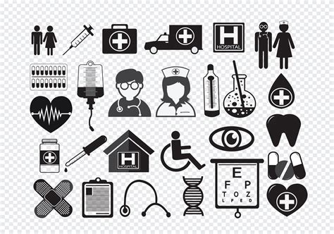 Medical Icons Symbol Sign 645213 Vector Art at Vecteezy