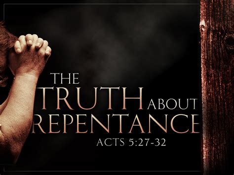 What is True Repentance? ~ dailyJesus