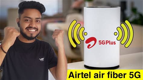 Airtel 5G air fiber device ⚡⚡ Airtel FWA - Fixed wireless access | Upto 4gbps speeds - YouTube