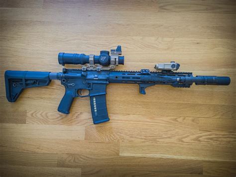 KAC SR15 MOD 2 CARBINE - KAC CQB QDC - NF ATACR w/ RMR 06 in badger ...