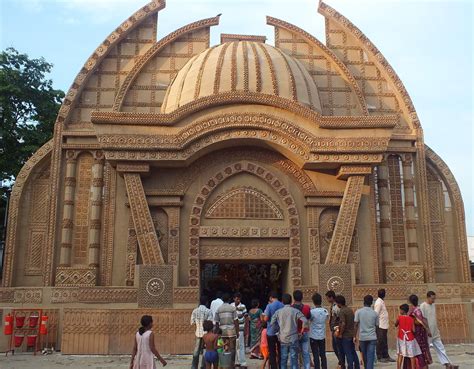 Decorated Pandals during Durga Puja at Kolkata. - India Travel Forum | IndiaMike.com