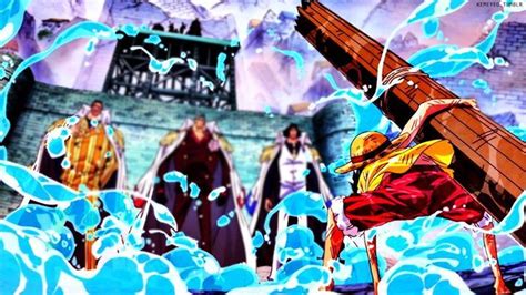 Luffy Vs Three Admirals | Anime, Anime wallpaper, Luffy