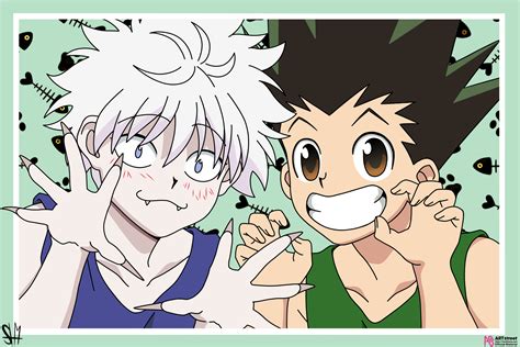 Gon x Killua SHM - Illustrations ART street