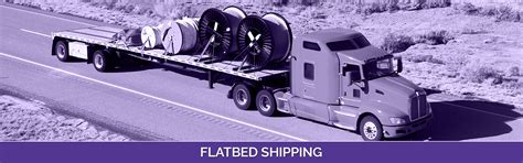 Flatbed trucking and shipping companies | Flatbed transportation carriers