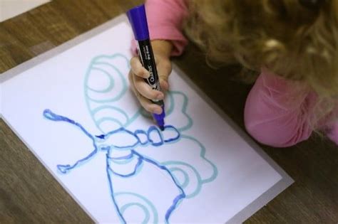 Tracing Paper Drawing Activity for Toddlers and Preschoolers | Drawing activities, Toddler ...