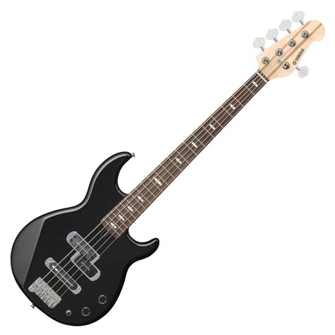 Yamaha BB425 5-String Bass Guitar, Black at Gear4music.com