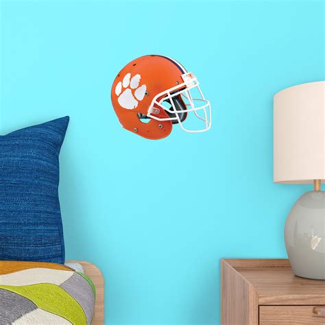 Clemson U: Clemson Tigers Helmet - Officially Licensed NCAA Removable – Fathead