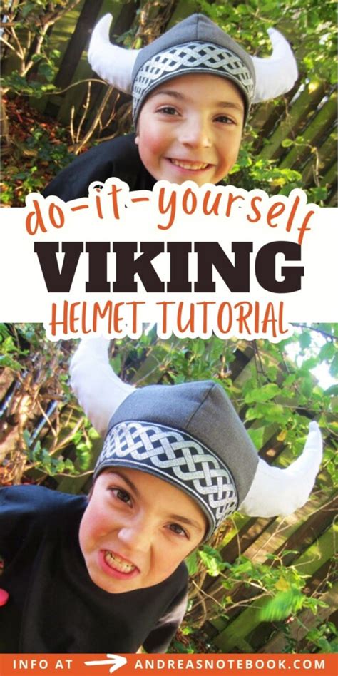 DIY Viking Helmet Sewing Tutorial - Andrea's Notebook