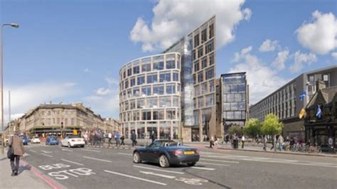 Work to start on Edinburgh's £200m The Haymarket development - BBC News