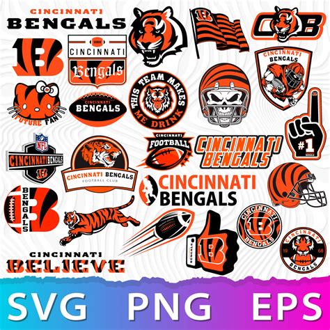 Cincinnati Bengals Logo SVG, Cincinnati Bengals PNG, Bengals - Inspire Uplift