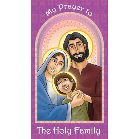 Prayer Card - The Holy Family - Veritatis.com.au