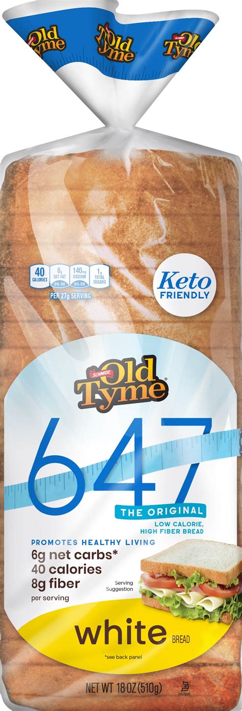 Schmidt Old Tyme 647 White Bread Loaf, 18 oz, 18 Count - Walmart.com