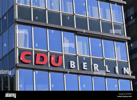 Cdu logo hi-res stock photography and images - Alamy