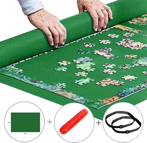 Puzzle Mat Roll up Jigsaw Puzzle Pad Puzzle Storage Felt Mat Puzzles ...