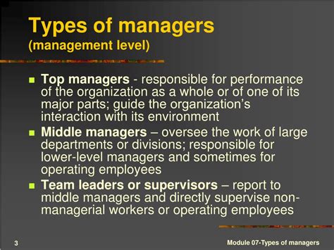 PPT - Types of managers PowerPoint Presentation, free download - ID:5608698