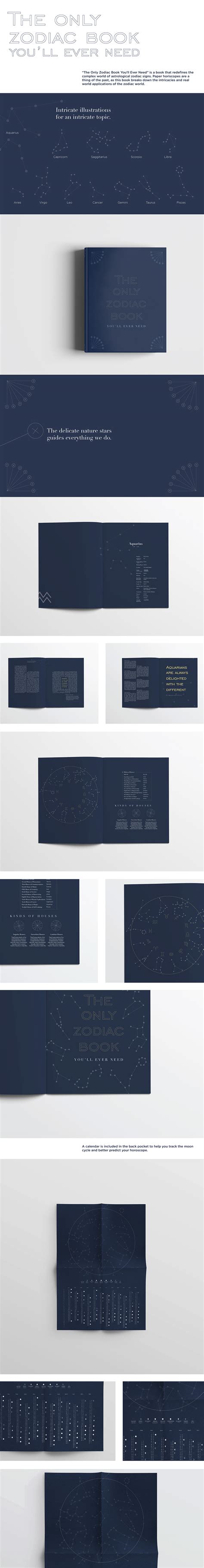 Zodiac book :: Behance