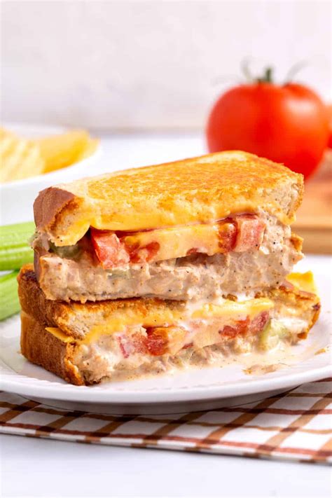 Classic Tuna Melt Sandwich Recipe | All Things Mamma