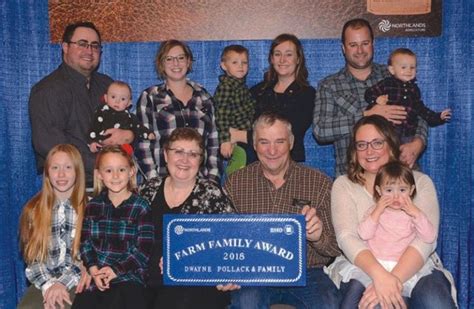 Pollack family receives Farm Family Award