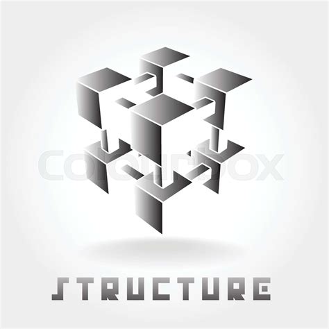 structure logo | Stock vector | Colourbox