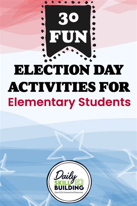 30 Fun Election Day Activities for Elementary Students