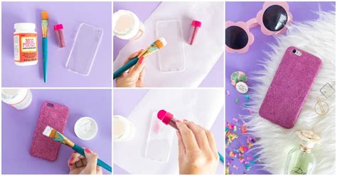 DIY Glitter Phone Case in Four Easy Steps! - Mod Podge Rocks