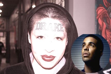 Drake Has Mixed Feelings About Woman With 'Drake' Face Tattoo - SPIN