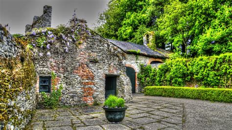 Bunratty Castle Folk park grounds Shannon, Ir Hdr Photos, Galway, Ireland, Folk, Grounds, Castle ...