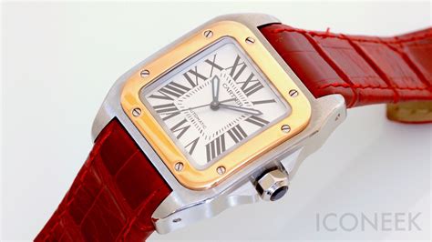 Cartier Santos 100 Automatic steel and gold