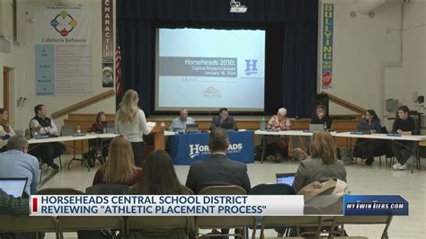 Horseheads Central School District reviewing “Athletic Placement ...