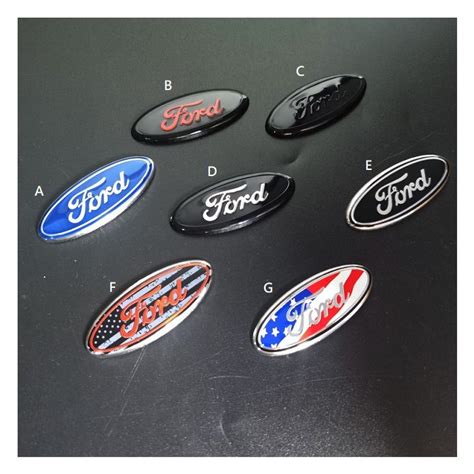 Pipo Store Ford steering wheel emblem replacement 5.8x2.3cm Pipo Store