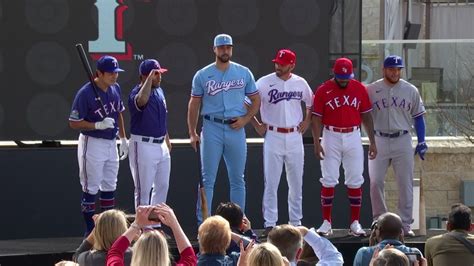 Texas Rangers Unveil New Uniforms for 2020 Season – NBC 5 Dallas-Fort Worth