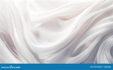 White Satin Fabric Background Stock Illustration - Illustration of smooth, curvy: 275726207