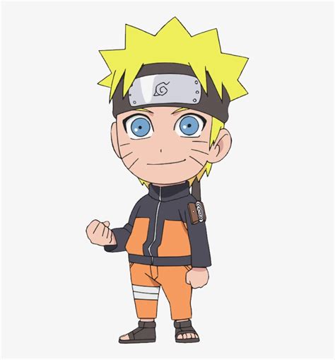 Naruto Uzumaki's Full Appearance - Naruto Chibi - Free Transparent PNG Download - PNGkey