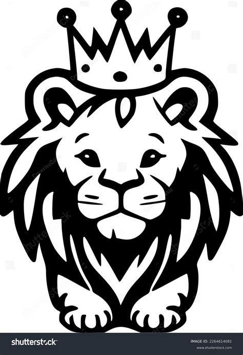 Free Star Clipart Black And White Lion