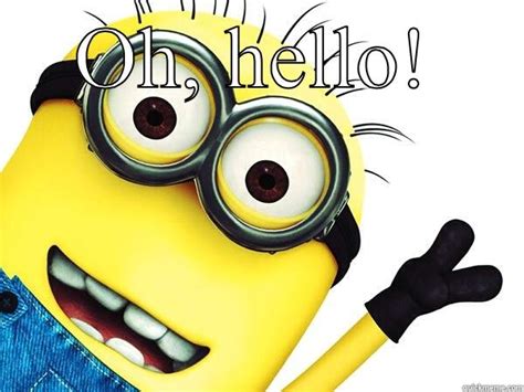 Minion Hi Gif