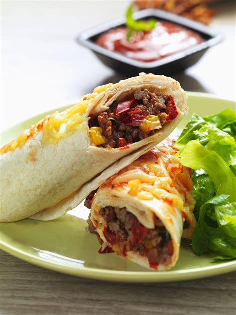 Beef Burrito Wraps recipe | Eat Smarter USA