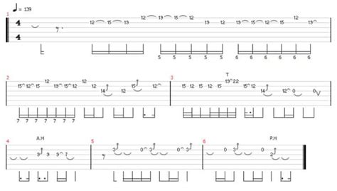 Beat It TAB and Guitar Lesson how to play Beat It by Michael Jackson