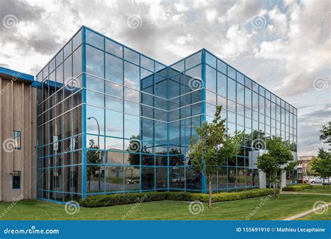 Small Business Building Exterior Stock Photo - Image of building ...