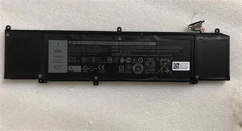 Dell G Series G7 7590 60Wh 4-Cell OEM Original Standard Rechargeable Li-ion Laptop Battery 1F22N ...