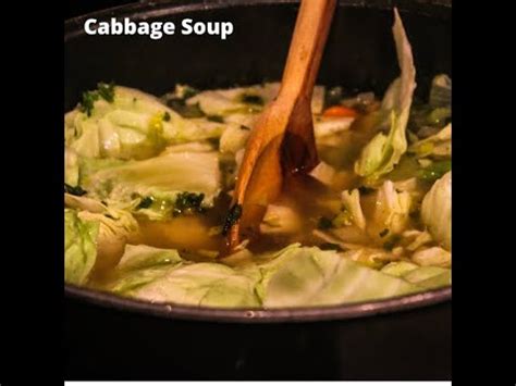 Hot and Hearty Cabbage Soup | Healthy Soup Recipe | Make Cabbage Soup ...