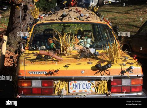 The Ant Car, a creation of David Schwartz, parked in Lynchburg, VA, USA Stock Photo - Alamy