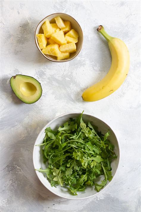 Arugula Smoothie with Avocado - Champagne Tastes®