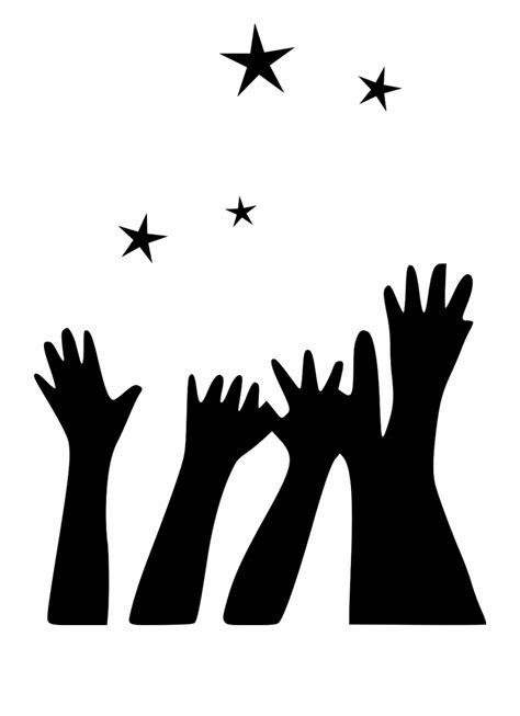 Free Hand Reaching Up Silhouette, Download Free Hand Reaching Up Silhouette png images, Free ...