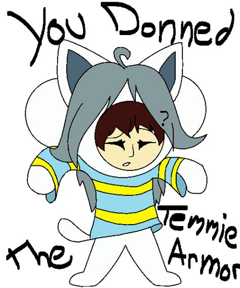 Temmie... Armor? by MysterySpaceKitten on DeviantArt