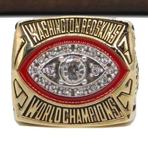 NFL 1982 Super Bowl XVII Washington Redskins Championship Replica Ring