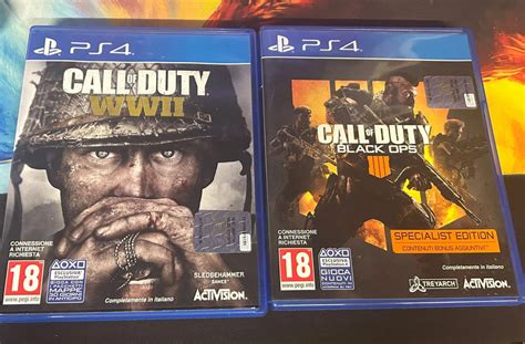 Call Of Duty WWI + Call Of Duty Black Ops 3 - usati pochissimo in ...